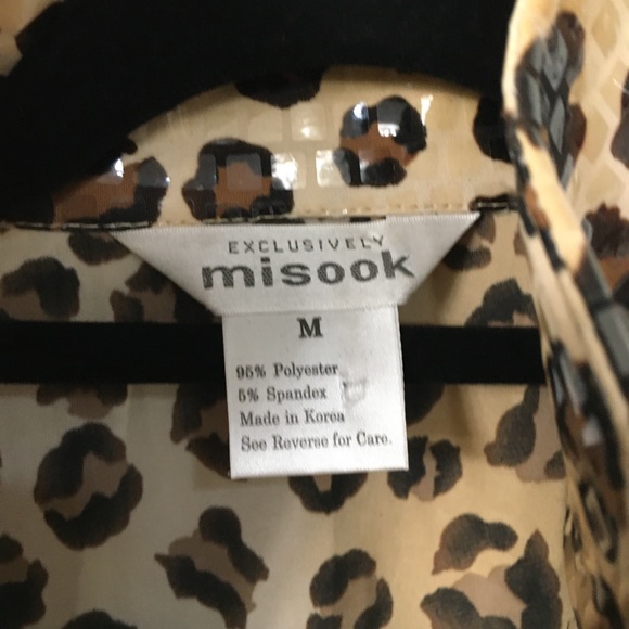 ❤️ Women’s leopard Misook jacket M - Picture 3 of 3